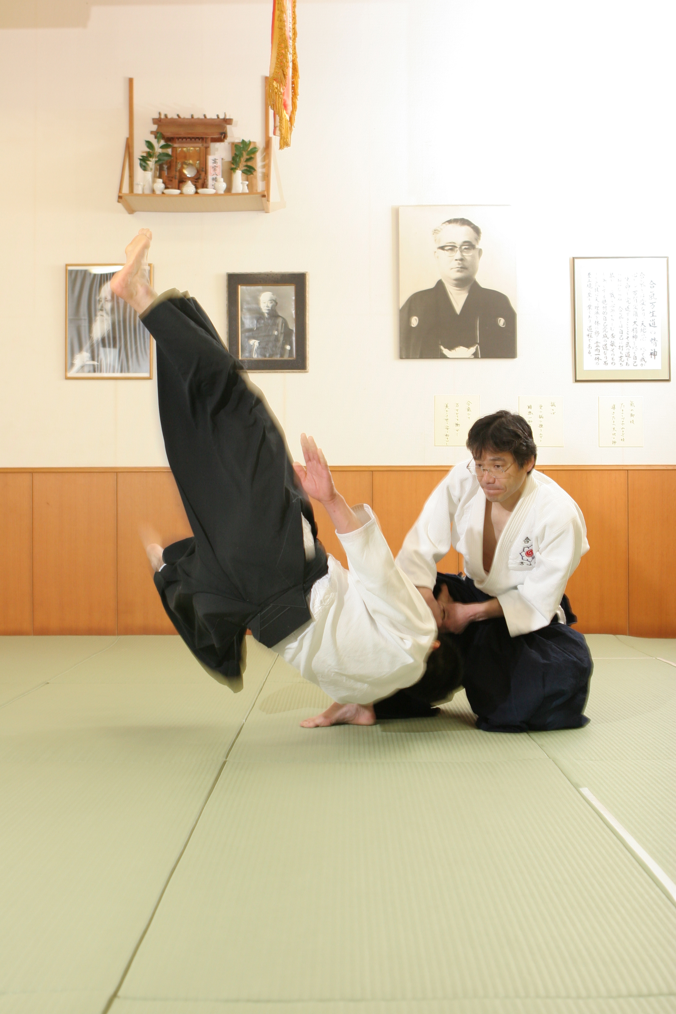 万生館合氣道の支部道場 「福岡・正伝館道場」の紹介です。: 合気道を学ぶ、合気道から学ぶ/福岡・正伝館道場